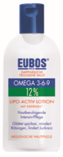 Eubos Omega 12% Lipo Activ losijon, 200 ml Eubos Omega 12% Lipo Activ losijon, 200 ml