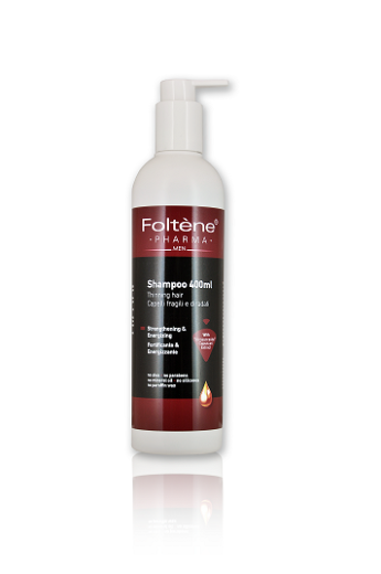 Foltene Pharma šampon proti izpadanju las za moške, 400 ml Foltene Pharma šampon proti izpadanju las za moške, 400 ml