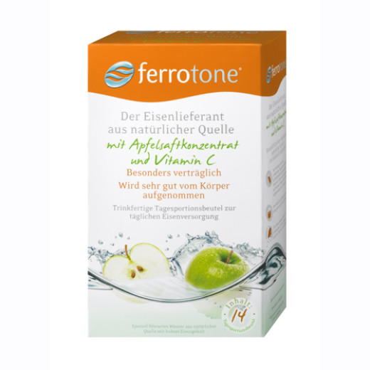 Ferrotone - jabolko, 14 vrečk Ferrotone - jabolko, 14 vrečk