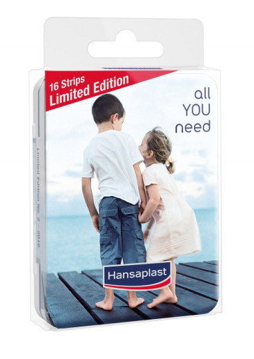 Hansaplast Promo Box, komplet obližev v škatlici, 16 obližev Hansaplast Promo Box, komplet obližev v škatlici, 16 obližev