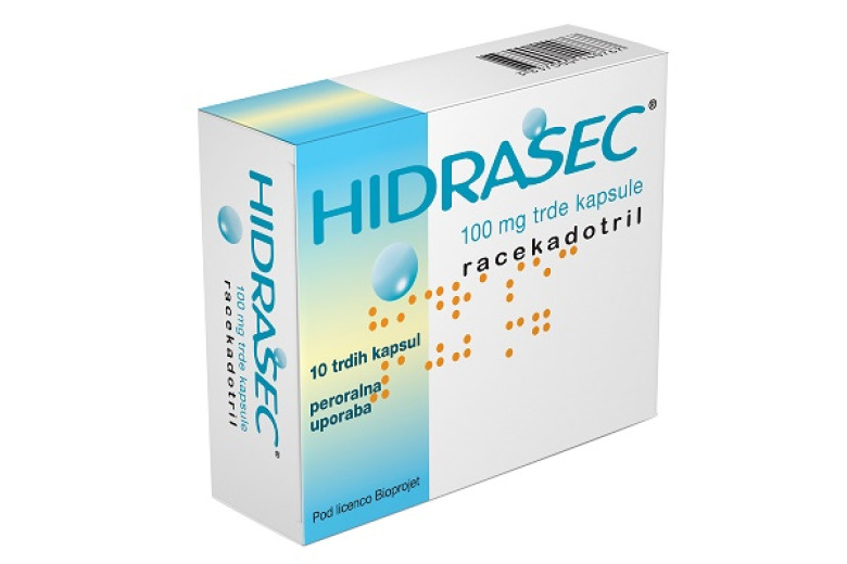 Hidrasec 100 mg, 10 trdih kapsul Hidrasec 100 mg, 10 trdih kapsul