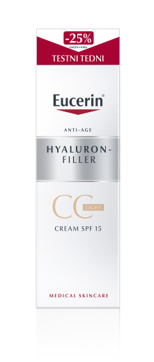 Eucerin Hyaluron-Filler, CC krema - Light, 50 ml Eucerin Hyaluron-Filler, CC krema - Light, 50 ml