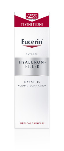 Eucerin Hyaluron-Filler, dnevna krema za normalno do mešano kožo, 50 ml Eucerin Hyaluron-Filler, dnevna krema za normalno do mešano kožo, 50 ml