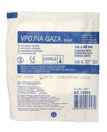 Vpojna gaza 0,4 m2 Vpojna gaza 0,4 m2