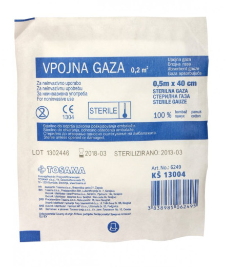Vpojna gaza 0,2 m2
