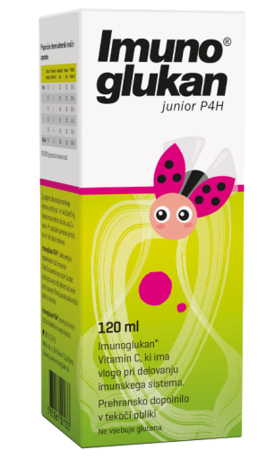 Imunoglukan P4H junior, 120 ml Imunoglukan P4H junior, 120 ml