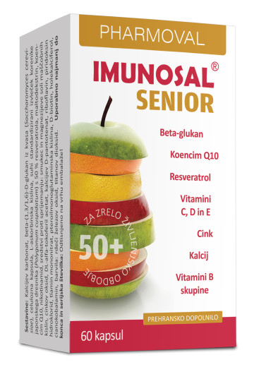 Imunosal Senior, 60 kapsul Imunosal Senior, 60 kapsul