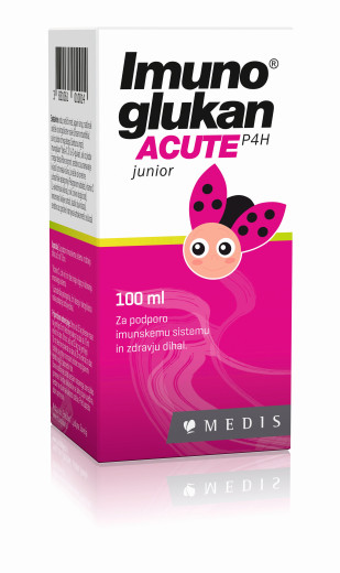 Imunoglukan P4H Acute Junior sirup, 100 ml Imunoglukan P4H Acute Junior sirup, 100 ml