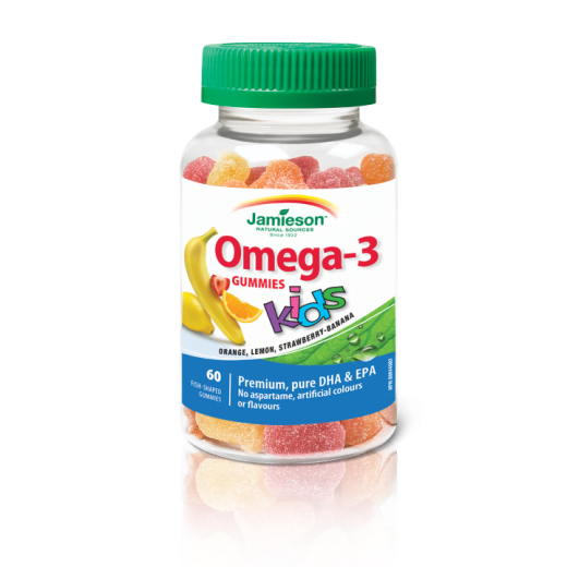 Jamieson Omega 3 za otroke, 60 želejčkov Jamieson Omega 3 za otroke, 60 želejčkov