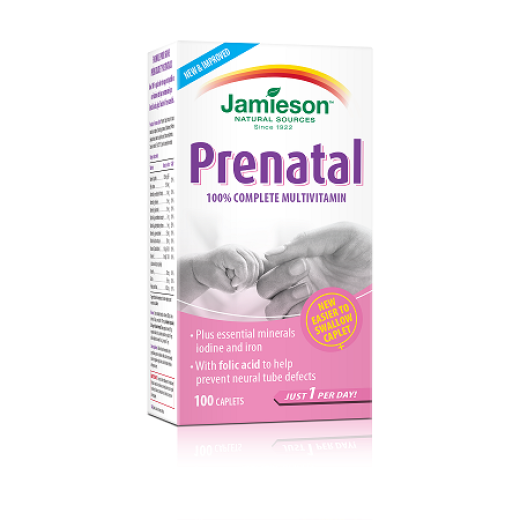 Jamieson Prenatal multivitamin, 100 tablet Jamieson Prenatal multivitamin, 100 tablet