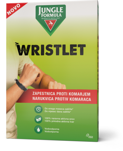 Jungle Formula Wristlet, zapestnica proti komarjem, 1 kos