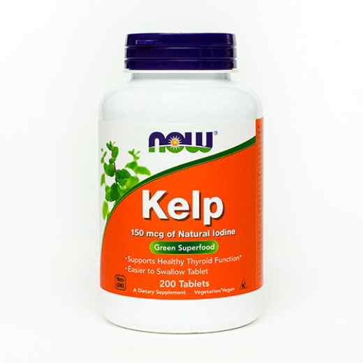 NOW Kelp 150 µg, 200 tablet NOW Kelp 150 µg, 200 tablet