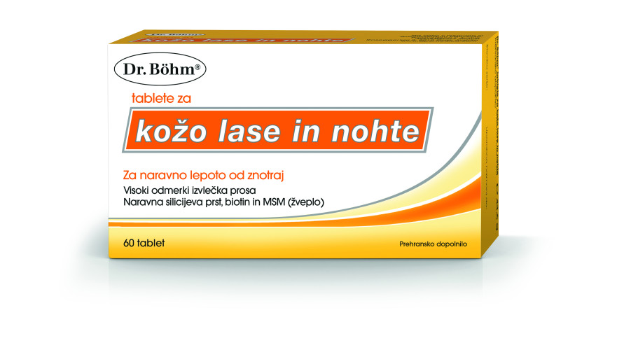 Dr. Böhm, Tablete za kožo, lase in nohte, 60 tablet Dr. Böhm, Tablete za kožo, lase in nohte, 60 tablet