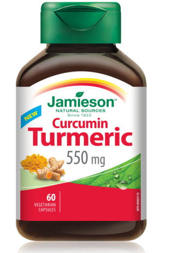 Jamieson Kurkuma 550 mg, 60 kapsul Jamieson Kurkuma 550 mg, 60 kapsul