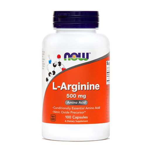 NOW L-Arginin 500 mg, 100 kapsul NOW L-Arginin 500 mg, 100 kapsul