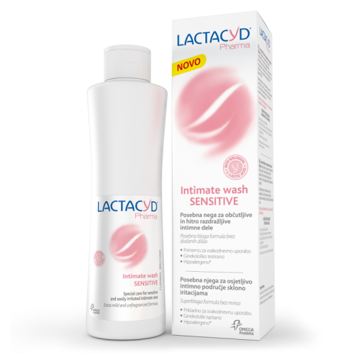 Lactacyd Pharma Sensitive, intimna nega, 250 ml Lactacyd Pharma Sensitive, intimna nega, 250 ml