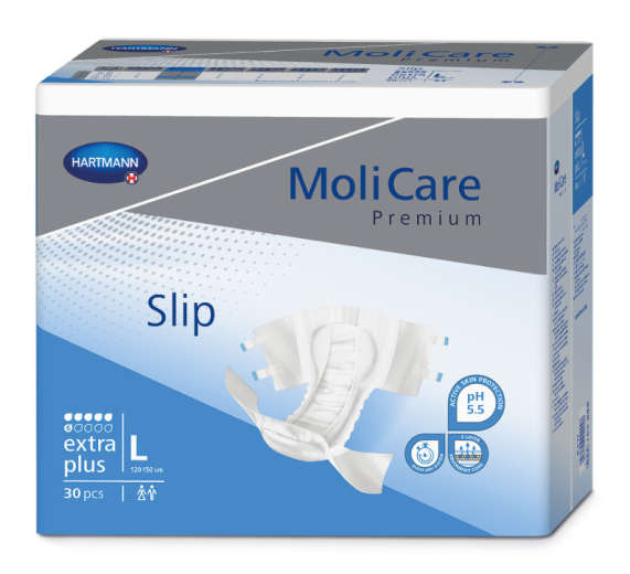 Molicare Premium Extra Plus L, 30 hlačnih podlog Molicare Premium Extra Plus L, 30 hlačnih podlog