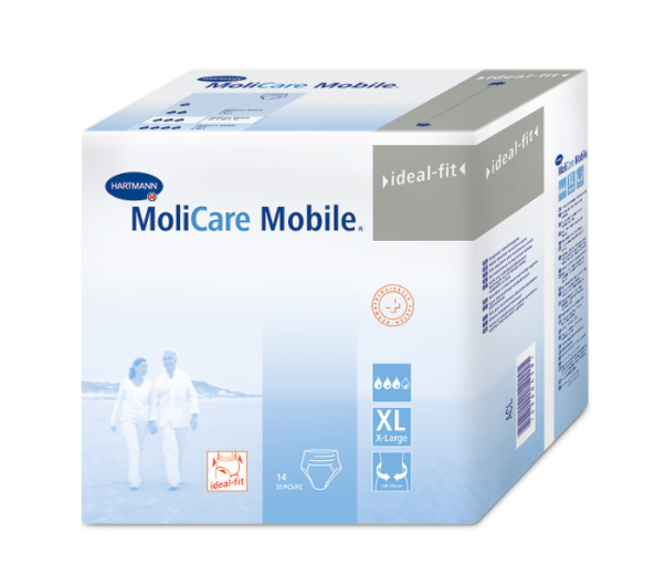 Molicare Mobile XL, 14 inkontinenčnih hlačk