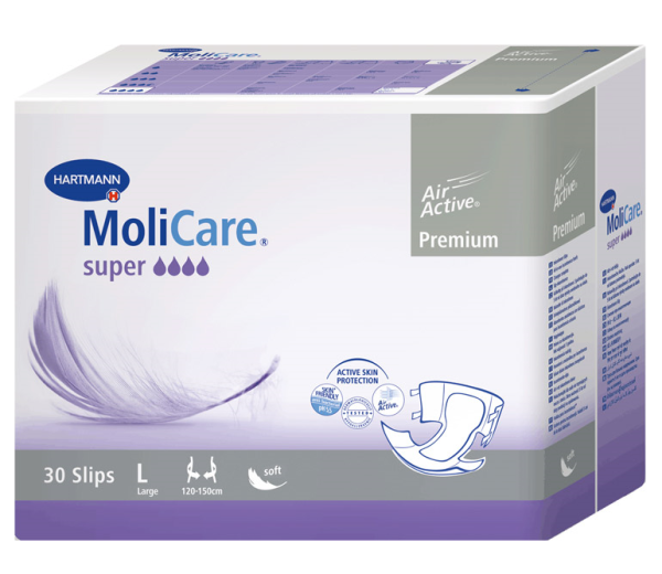 Molicare Premium Super Plus L, 30 hlačnih podlog Molicare Premium Super Plus L, 30 hlačnih podlog