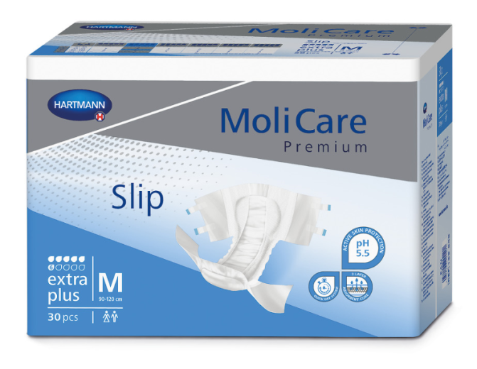 Molicare Premium Extra Plus M, 30 hlačnih podlog