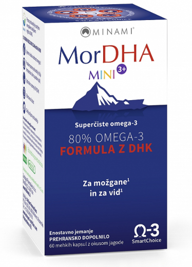 MorDHA Mini 3+, 60 mehkih kapsul