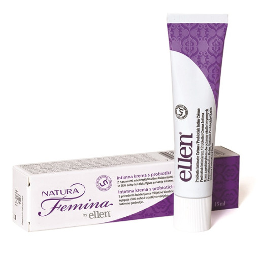 Natura Femina by Ellen Intimna krema s probiotiki, 15 ml