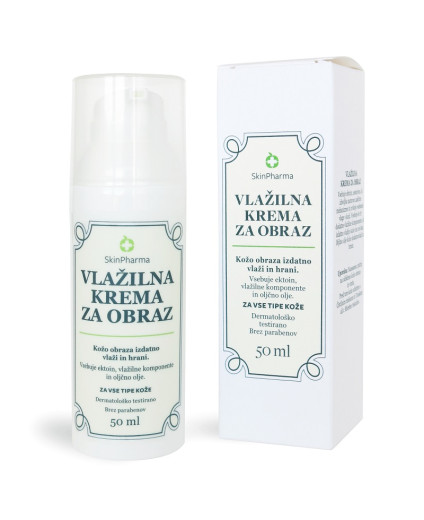 SkinPharma, vlažilna krema za obraz, 50 ml
