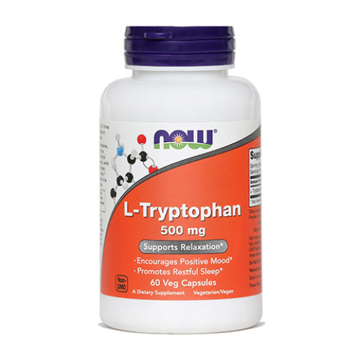 NOW L-Triptofan 500 mg, 60 kapsul NOW L-Triptofan 500 mg, 60 kapsul