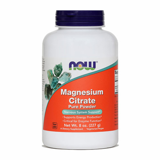 NOW Magnezijev Citrat prah, 227 g NOW Magnezijev Citrat prah, 227 g