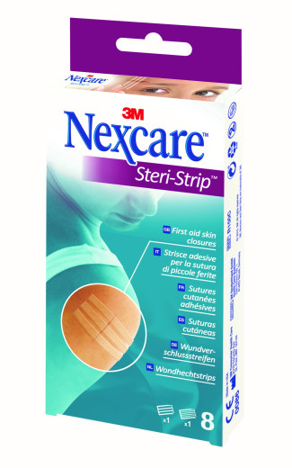 Nexcare Steri-Strip, 8 trakcev Nexcare Steri-Strip, 8 trakcev