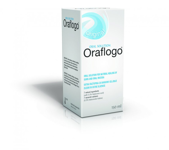 Oraflogo, ustna raztopina, 150 ml Oraflogo, ustna raztopina, 150 ml