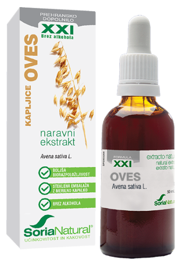 Soria Natural Oves XXI kapljice, 50 ml Soria Natural Oves XXI kapljice, 50 ml