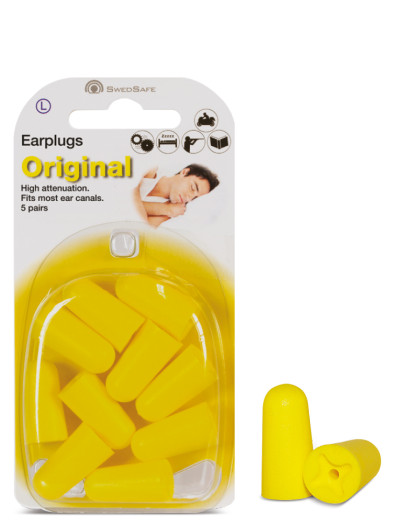 Swedsafe Orginal - L, ušesni čepek, 5 parov Swedsafe Orginal - L, ušesni čepek, 5 parov