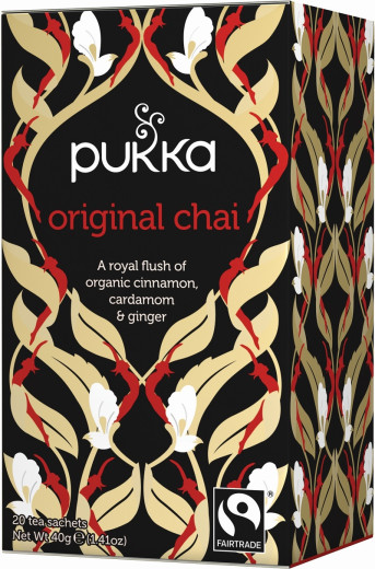 Pukka Originalni Chai, ekološki črni čaj, 20 vrečk Pukka Originalni Chai, ekološki črni čaj, 20 vrečk