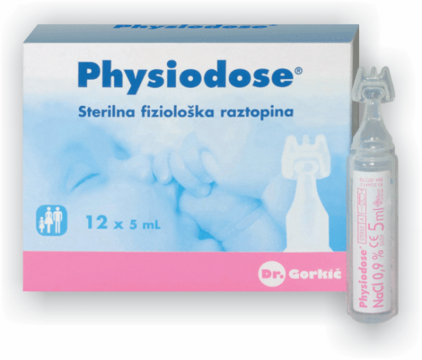 Physiodose, fiziološka raztopina Physiodose, fiziološka raztopina