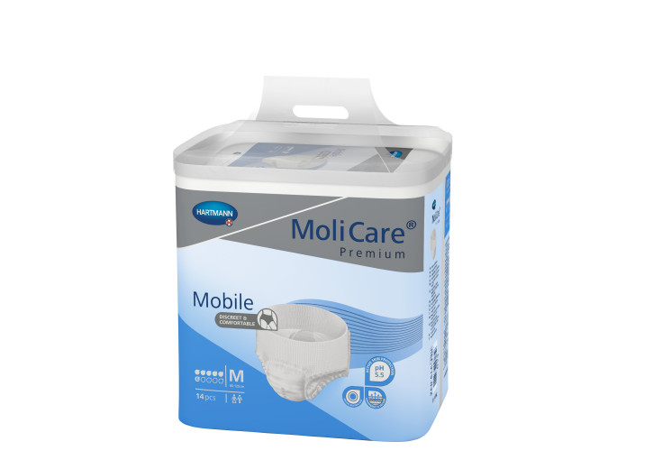 Molicare Premium Mobile 6D - M, 14 inkontinenčnih hlačk Molicare Premium Mobile 6D - M, 14 inkontinenčnih hlačk