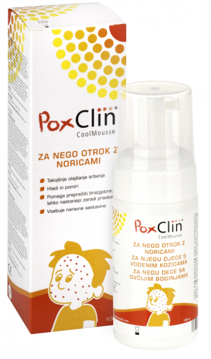 PoxClin, hladilna pena, 100 ml