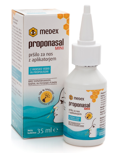 Medex Proponasal Mini, pršilo za nos, 35 ml