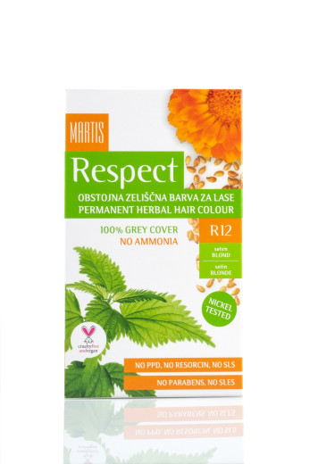 Martis, barva za lase R12 saten blond, 135 ml Martis, barva za lase R12 saten blond, 135 ml