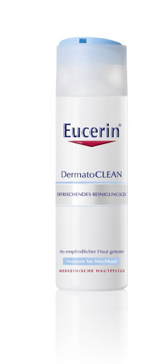 Eucerin DermatoClean, osvežujoč čistilni gel, 200 ml Eucerin DermatoClean, osvežujoč čistilni gel, 200 ml