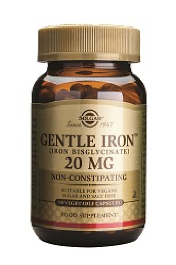 Solgar Gentle Iron 20 mg, 90 kapsul Solgar Gentle Iron 20 mg, 90 kapsul