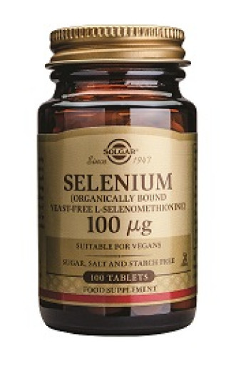 Solgar Selen 100 µg, 100 tablet Solgar Selen 100 µg, 100 tablet