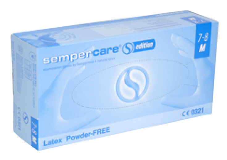 Rokavice Sempercare Edition, velikost M, 100x