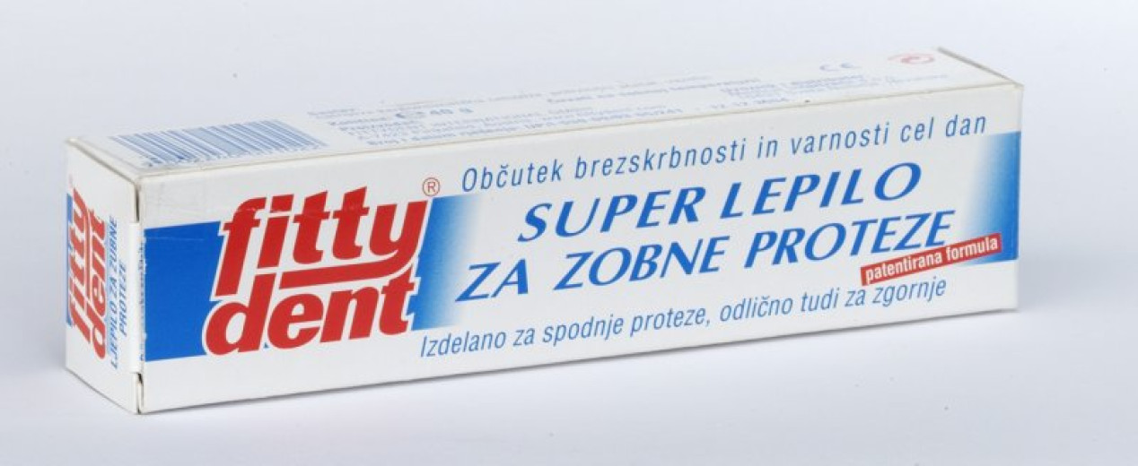 Fittydent, lepilo za zobne proteze, 40 g Fittydent, lepilo za zobne proteze, 40 g