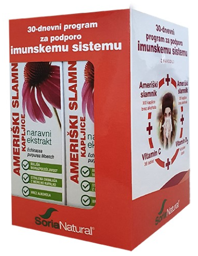 Soria Natural paket 30 dni za podporo imunskemu sistemu Soria Natural paket 30 dni za podporo imunskemu sistemu