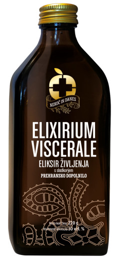 Nekoč in danes, Elixirium viscerale, eliksir življenja, 220 g Nekoč in danes, Elixirium viscerale, eliksir življenja, 220 g