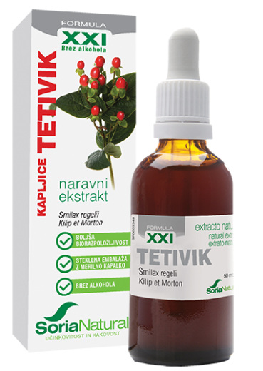Soria Natural Tetivik XXI kapljice, 50 ml Soria Natural Tetivik XXI kapljice, 50 ml