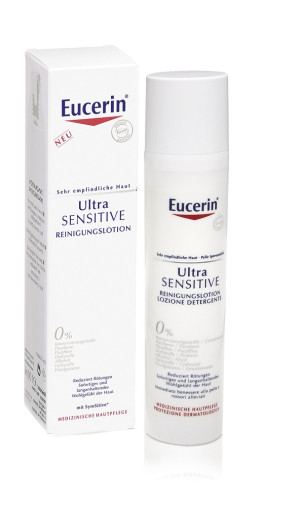 Eucerin UltraSensitive, čistilni fluid, 100 ml