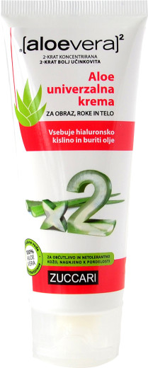 Aloe Vera X2, Aloe univerzalna krema, 50 ml Aloe Vera X2, Aloe univerzalna krema, 50 ml