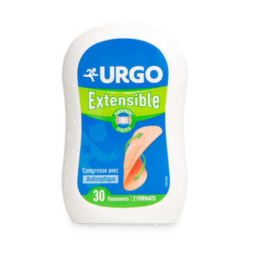 Urgo Extensible, obliži za občutljivo kožo, 30 obližev